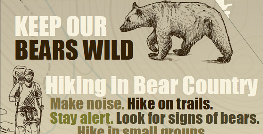 Public outreach campaign outreach campaign: Hiking in Bear Country
